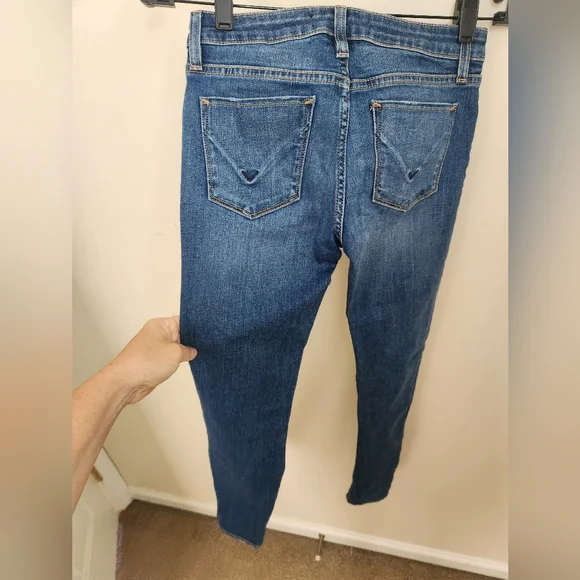 Hudson Jeans Women's Skinny Jeans - Blue - Picture 2 of 6